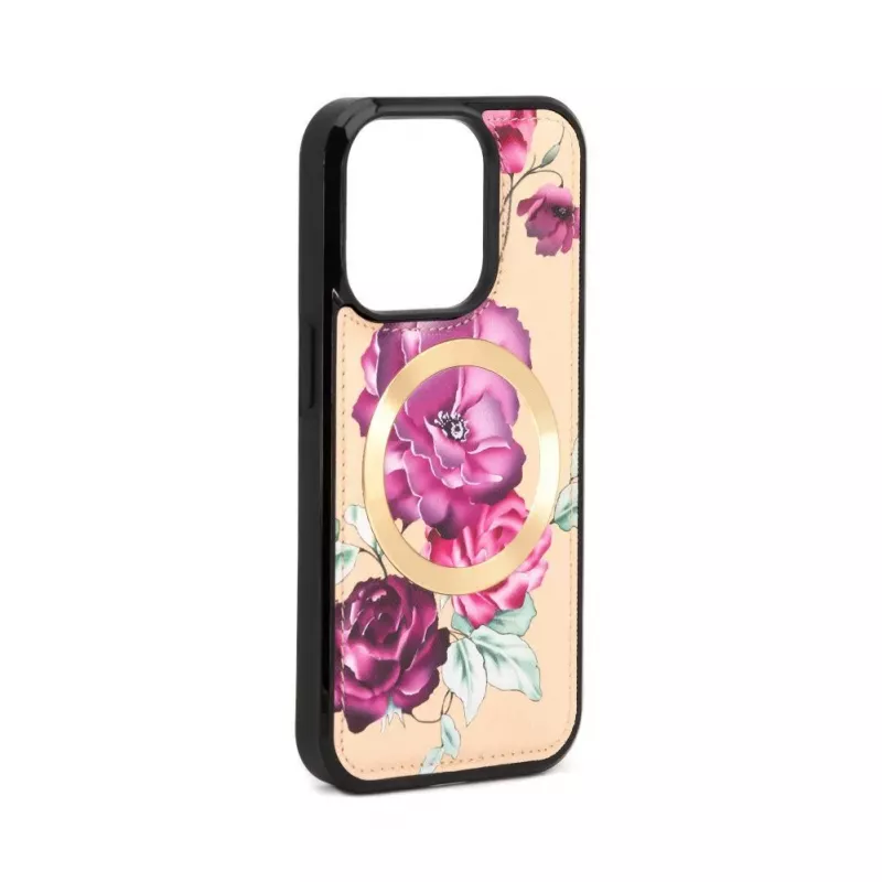 Evelatus Apple iPhone 15 Pro puzdro s peňaženkou a slim krytom béžové