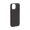 Evelatus Apple iPhone 15 magnetické puzdro s vreckom na zips dizajn zipsu čierne