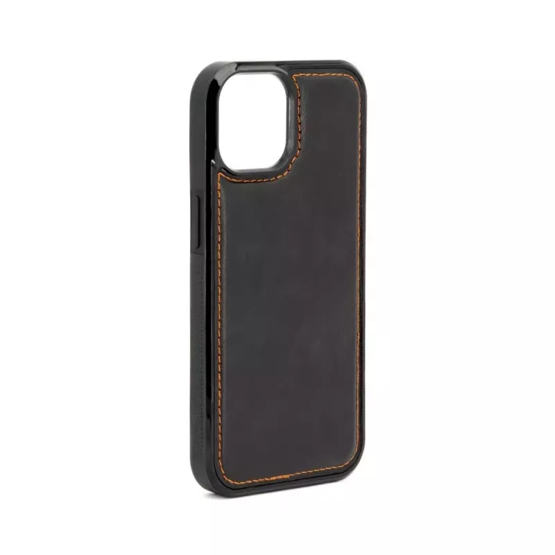Evelatus Apple iPhone 15 magnetické puzdro s vreckom na zips dizajn zipsu čierne