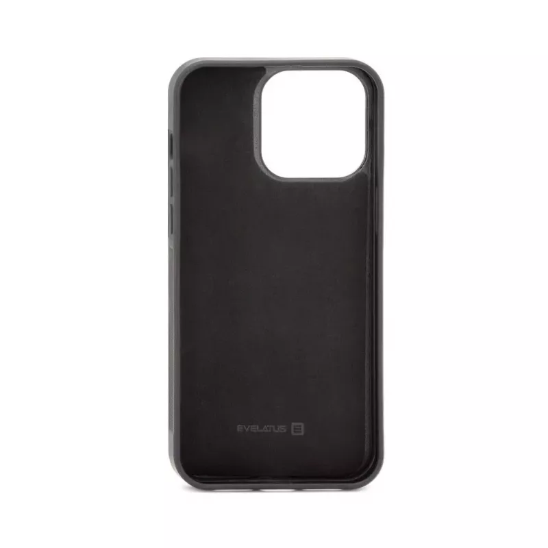Evelatus Apple iPhone 15 Pro Max magnetické puzdro s vreckom na zips dizajn zipsu - čierne
