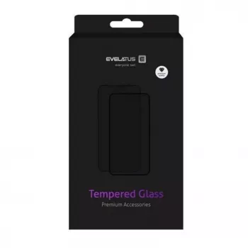 Evelatus Samsung Galaxy A05s 2.5D Full Cover Glass Anti-Static čierna