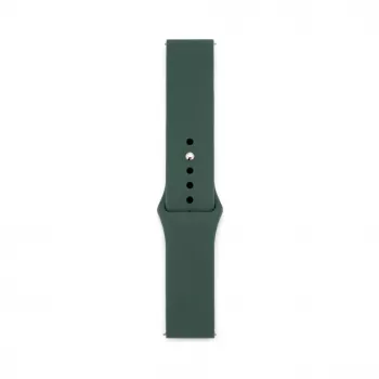 Connect 20 mm silikónový remienok na hodinky Loop (S/M 110 mm) olivový