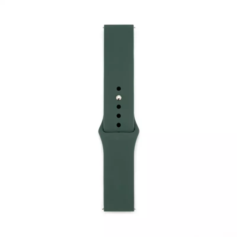 Connect 20 mm silikónový remienok na hodinky Loop (S/M 110 mm) olivový