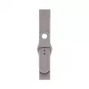 Connect 20 mm silikónový remienok na hodinky Loop (S/M 110 mm) sivý