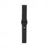 Connect 20 mm silikónový remienok na hodinky Loop (130 mm M/L) čierny