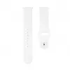 Connect 22 mm silikónový remienok na hodinky Loop (130 mm M/L) biely
