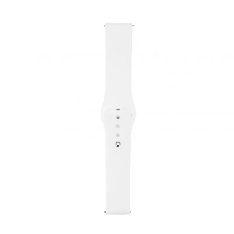 Connect 22 mm silikónový remienok na hodinky Loop (130 mm M/L) biely