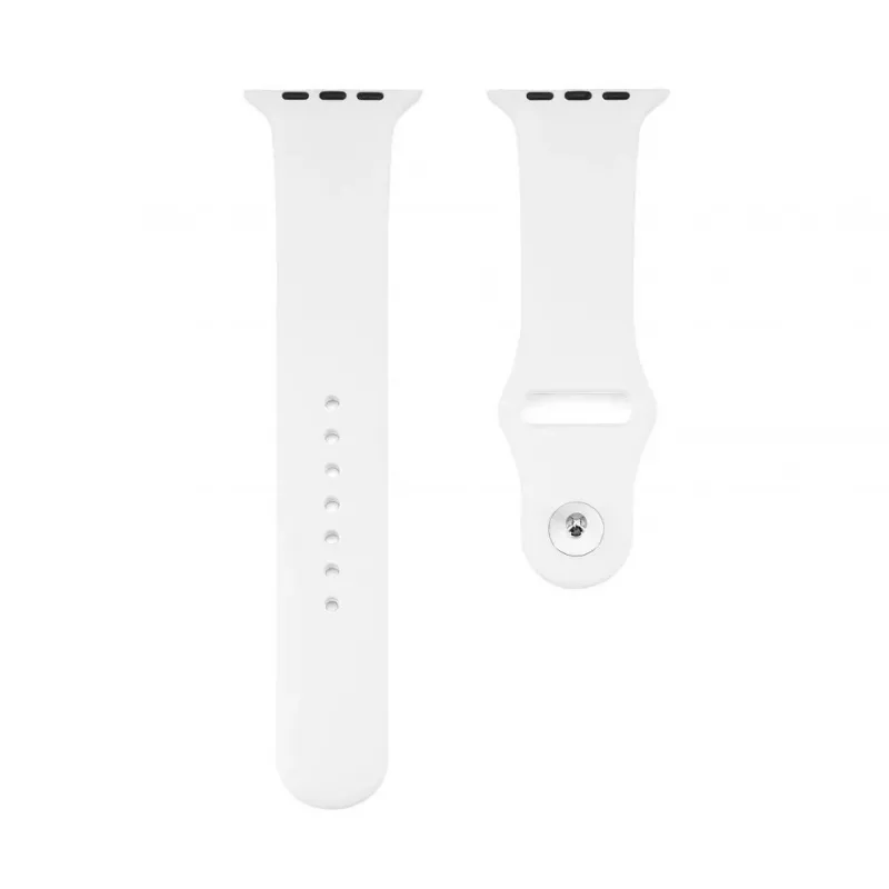Connect Watch 38/40/41mm silikónový slučkový remienok na hodinky (110mm S/M) biela