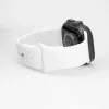 Connect Watch 38/40/41mm silikónový slučkový remienok na hodinky (110mm S/M) biela