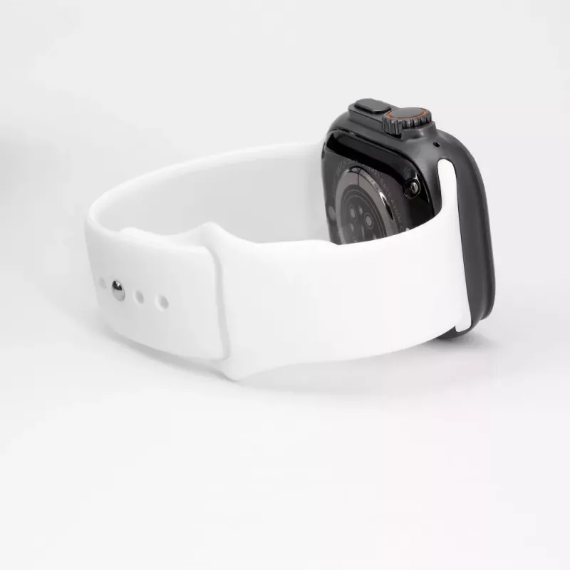 Connect Watch 38/40/41mm silikónový slučkový remienok na hodinky (110mm S/M) biela