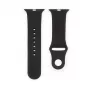 Connect Watch 38/40/41mm silikónový slučkový remienok (132mm M/L) čierny