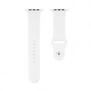 Connect Watch 38/40/41mm silikónový slučkový remienok na hodinky (132mm M/L) biela