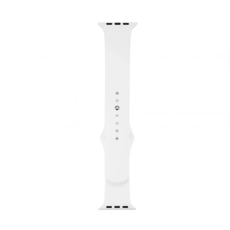 Connect Watch 42/44/45mm silikónový slučkový remienok na hodinky (S/M 110mm) biela