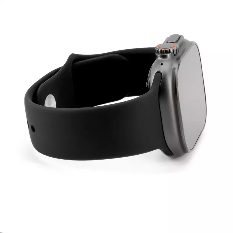Connect Watch 42/44/45mm silikónový slučkový remienok na hodinky (140mm M/L) čierna