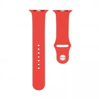 Connect Watch 42/44/45mm silikónový slučkový remienok na hodinky (140mm M/L) červená