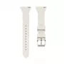 Connect 20mm silikónový slučkový remienok s T-sponou (130mm M/L) strieborný