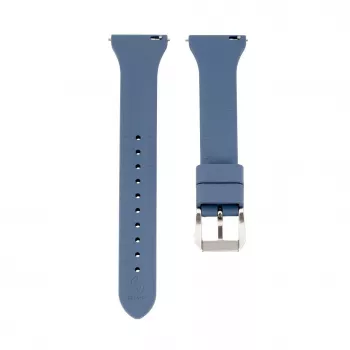 Connect 20mm silikónový slučkový remienok s T-sponou (130mm M/L) modrý