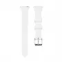 Connect 22mm silikónový slučkový remienok s T-sponou (130mm M/L) biely