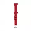 Connect 22mm silikónový slučkový remienok na hodinky s T-sponou (130mm M/L) Plum