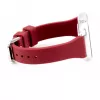 Connect 22mm silikónový slučkový remienok na hodinky s T-sponou (130mm M/L) Plum
