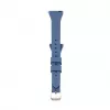 Connect 22mm silikónový slučkový remienok na hodinky s T-sponou (130mm M/L) modrá