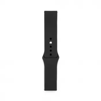 Connect 22mm silikónový slučkový remienok (S/M 110mm) čierny