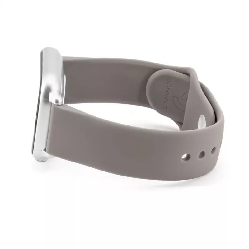 Connect 22mm silikónový slučkový remienok (S/M 110mm) sivý