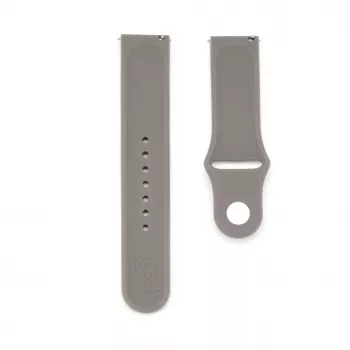 Connect 22mm silikónový slučkový remienok (S/M 110mm) sivý