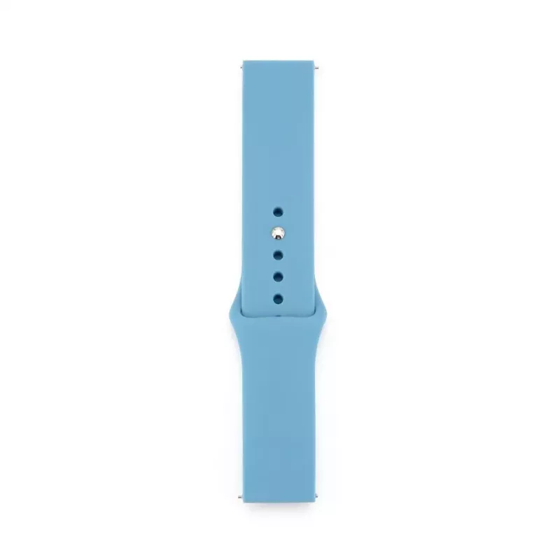 Connect 22mm silikónový slučkový remienok na hodinky (S/M 110mm) modrá