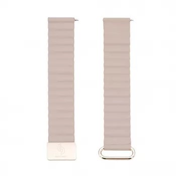 Connect 22mm magnetické remienky na hodinky s koženou zadnou sponou (130mm M/L) khaki