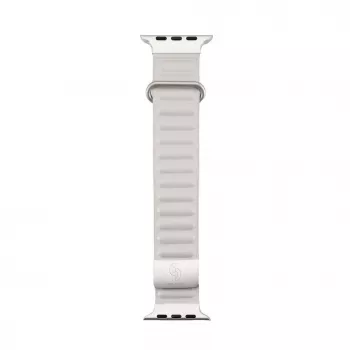 Connect Watch 38/40/41mm magnetický článkový remienok z prémiovej syntetickej kože Starlight