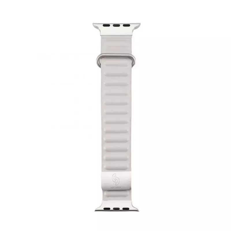 Connect Watch 38/40/41mm magnetický článkový remienok z prémiovej syntetickej kože Starlight