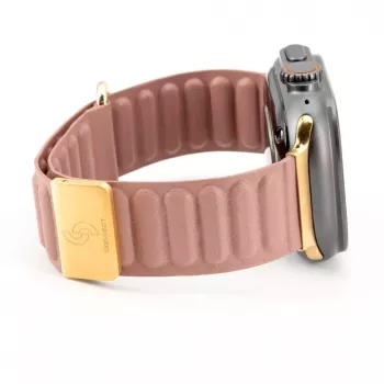Connect Watch 38/40/41mm Cortical Back Buckle Magnetický remienok na hodinky, ružový