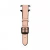 Connect Watch 42/44/45mm silikónovo-kožený remienok (132mm M/L) pink sand