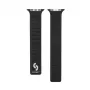 Connect Watch 38/40/41mm magnetický remienok z jemného tkaného twillu čierny