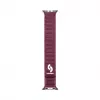 Connect Watch 38/40/41mm magnetický remienok z jemného tkaného twillu plum