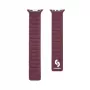 Connect Watch 38/40/41mm magnetický remienok z jemného tkaného twillu plum