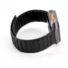 Connect Watch 42/44/45mm magnetický remienok z jemného tkaného twillu čierny