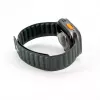 Connect Watch 42/44/45mm magnetický remienok z jemného tkaného twillu zelený