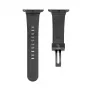 Connect Watch 38/40/41mm kožený remienok Single Loop Buckle čierny