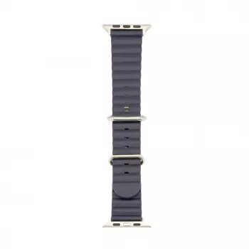 Connect Watch 38/40/41mm Marine kožený remienok námornícka modrý