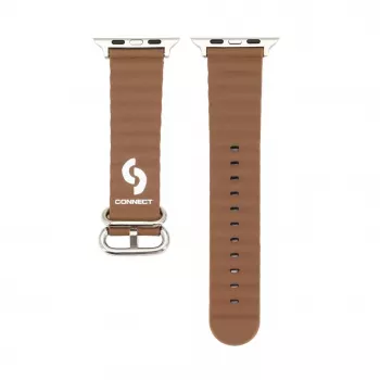 Connect Watch 38/40/41mm Marine kožený remienok hnedý