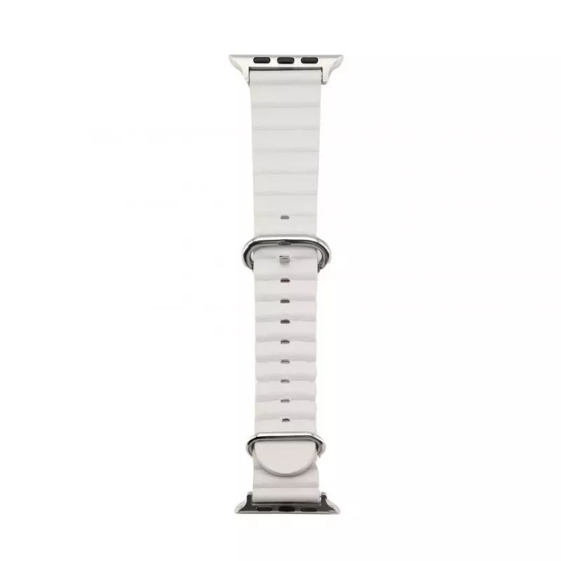 Connect Watch 42/44/45mm Marine kožený remienok starlight