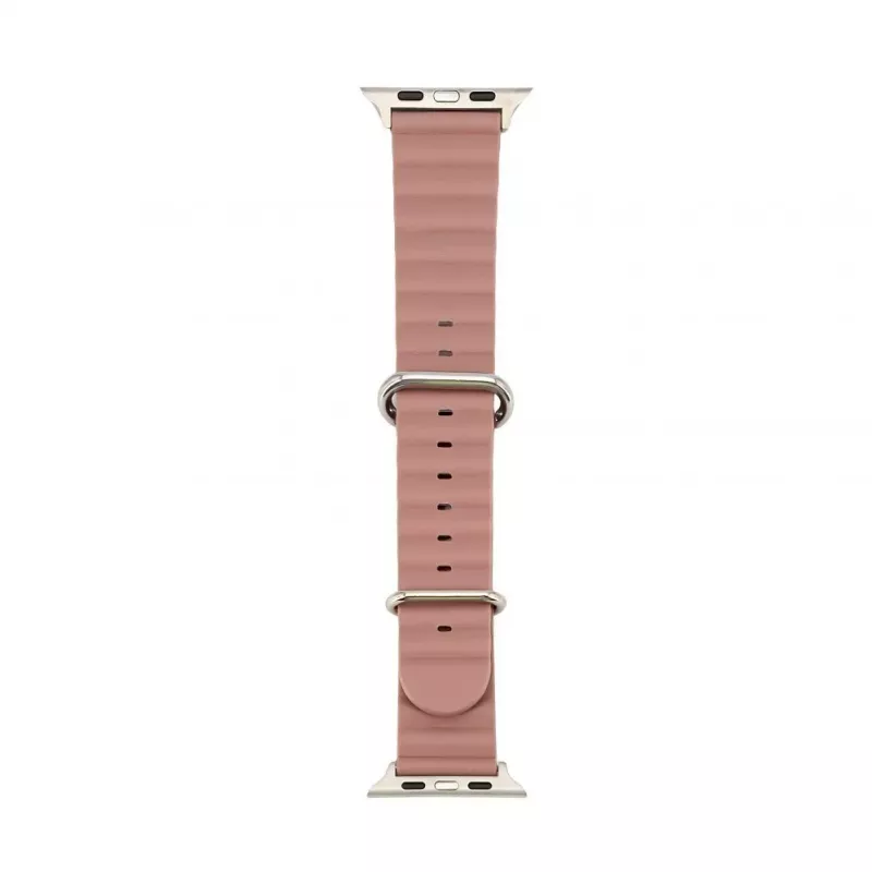 Connect Watch 42/44/45mm Marine kožený remienok dymová fialový