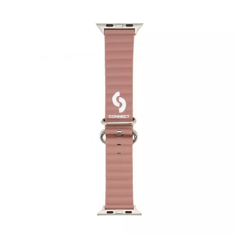Connect Watch 42/44/45mm Marine kožený remienok dymová fialový