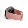 Connect Watch 42/44/45mm Marine kožený remienok dymová fialový