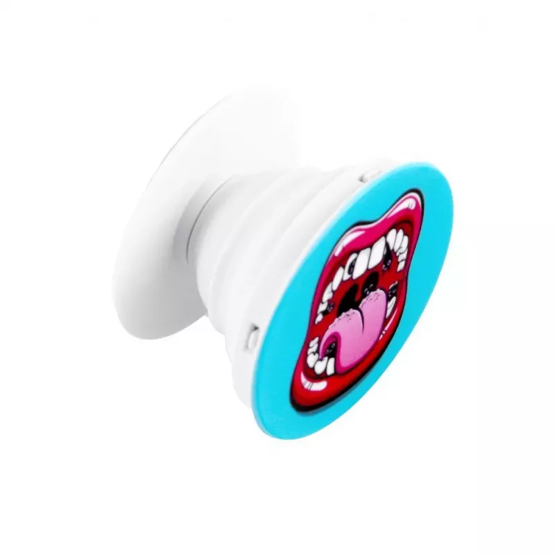 iLike Universal Pop Holder Lips ružová modrá