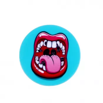 iLike Universal Pop Holder Lips ružová modrá