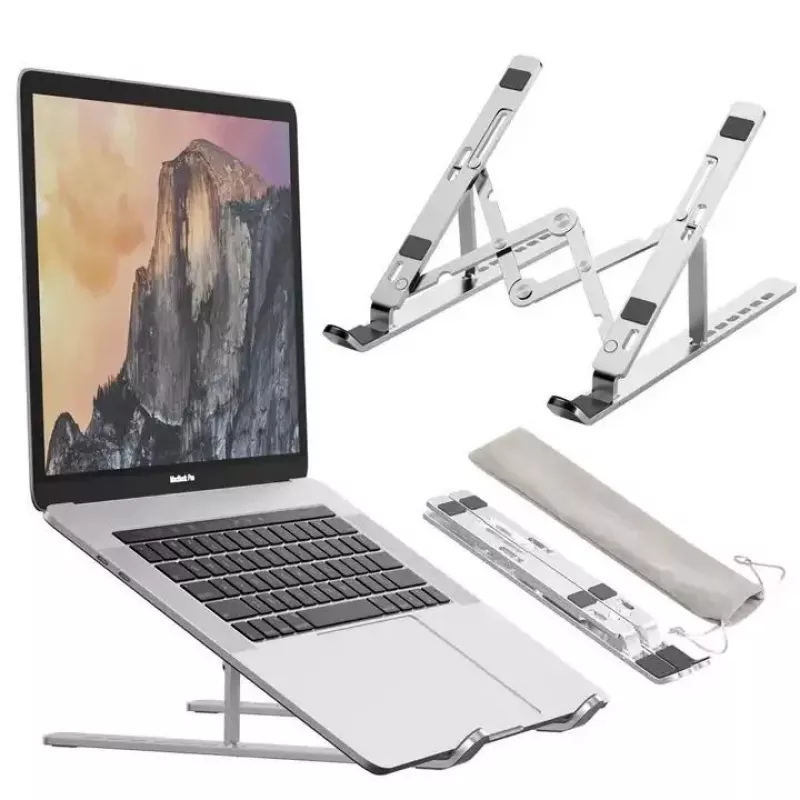 iLike STM1 kovový skladací stojan na notebook pre 10-17,3