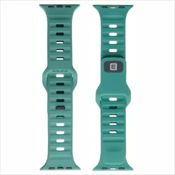 Evelatus Watch 38/40/41 Sport Silicone Loop zelený
